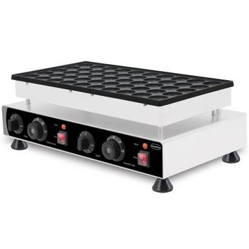 Poffertjesplaat | 50°C/300°C | RVS | Elektrisch | 1.8kW, Verzenden, Nieuw in verpakking