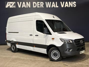Zakelijke Lease |  Mercedes-Benz Sprinter 317 CDI 170pk 9G-T, Automaat, Stof, Gebruikt, Wit