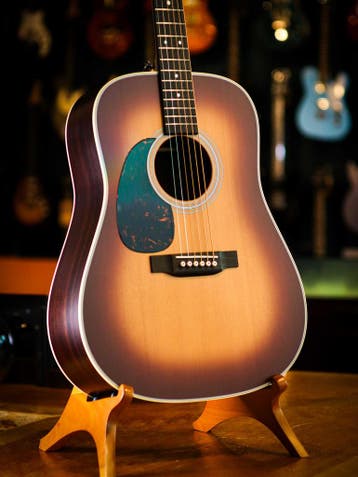 Martin D28 Amberburst Lefty 2023 Pre-Owned, Ophalen of Verzenden, Gebruikt, Overige typen