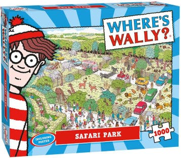 Where is Wally? - Safari Park Puzzel (1000 stukjes) | Plenty, Verzenden, Nieuw