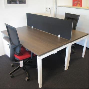 (MDK-104384) Markant Office bureau MO-4 160 x 80 cm, Ophalen of Verzenden, In hoogte verstelbaar, Gebruikt