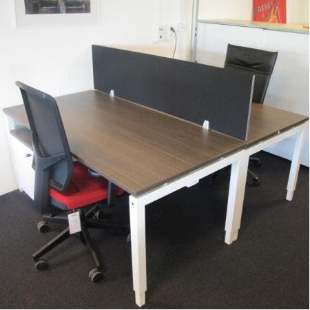 (MDK-104384) Markant Office bureau MO-4 160 x 80 cm, Huis en Inrichting, Bureaus, Gebruikt, In hoogte verstelbaar, Ophalen of Verzenden
