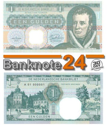 Nederland 1 Gulden 2019 Willem I - 1772-1843 Specimen, Ophalen of Verzenden, Los biljet