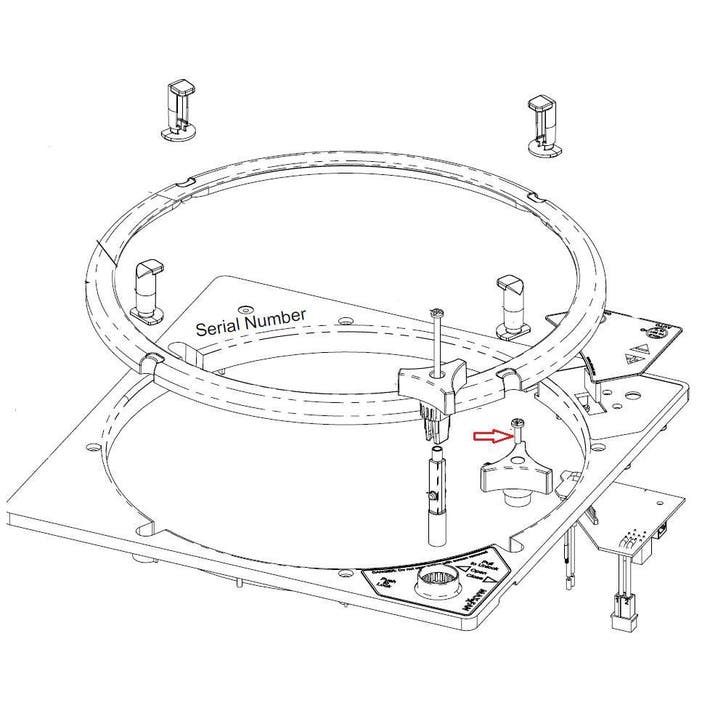 MaxxFan Schroef van Knop, Caravans en Kamperen, Camper-accessoires, Nieuw, Ophalen of Verzenden