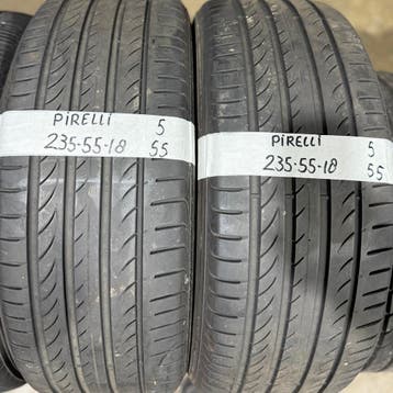 2x235-55-18 Pirelli Zomer 2x5mm €55 PerBand 235 55 18, Auto-onderdelen, Ophalen, 18 inch, Gebruikt, 235 mm