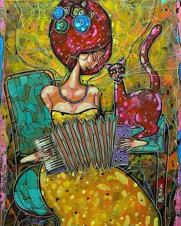 Wiktor Bezrukow - The accordionist