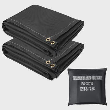 Set van 2 Branddekens - Lasdekens 8'x10' - Hittebestendig to, Verzenden, Nieuw