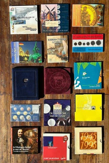 Europe. 15 Diverse munt setjes, 1985/2005 (Zonder
