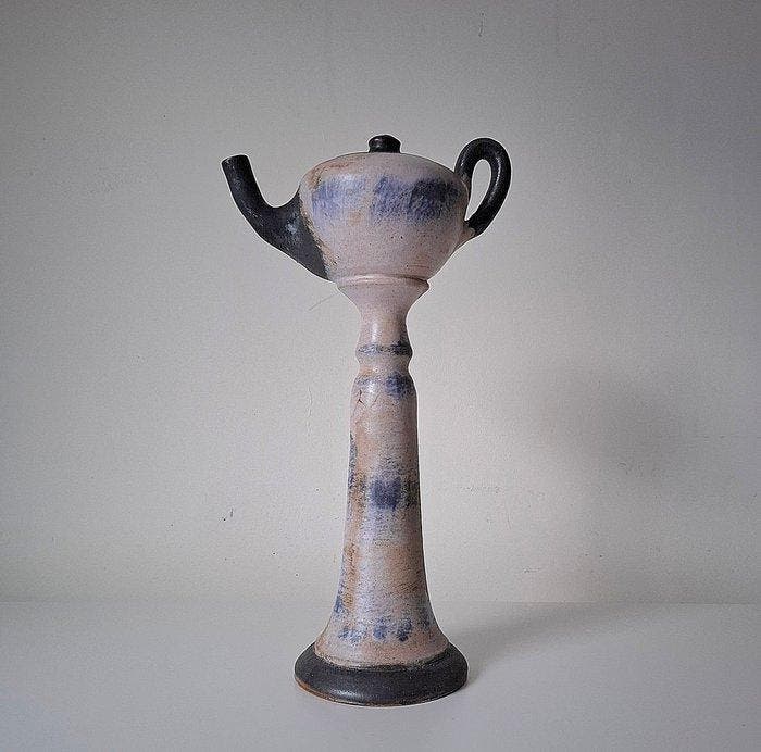 Bouffioulx - Theepot (2) - Aardewerk, Antiek en Kunst, Curiosa en Brocante