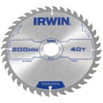 Zaagblad Irwin 200 x 30mm x 40T ATB (Zaagbladen), Verzenden, Nieuw