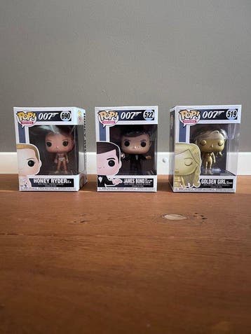 Funko - Funko Pop “Movies” /// 007 /// James Bond #522 ///