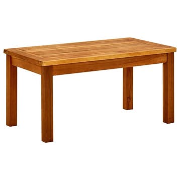 Buiten tafel Acacia 70x40cm - 54% Korting - Deal, Tuin en Terras, Tuintafels, Ophalen of Verzenden, Gebruikt, Rechthoekig, Hout