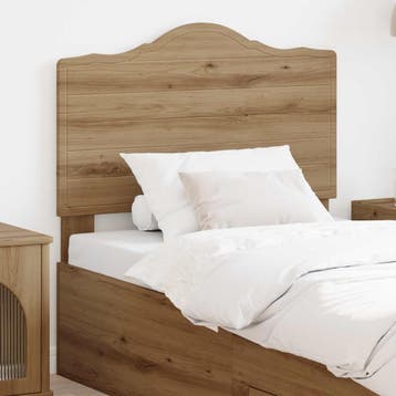 vidaXL Hoofdbord Artisan Eiken Bewerkt hout, Verzenden, Nieuw, Bruin, Hout