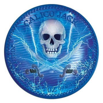 Niue. 2 Dollars 2022 1 oz Niue Silver Calico Jack Jolly