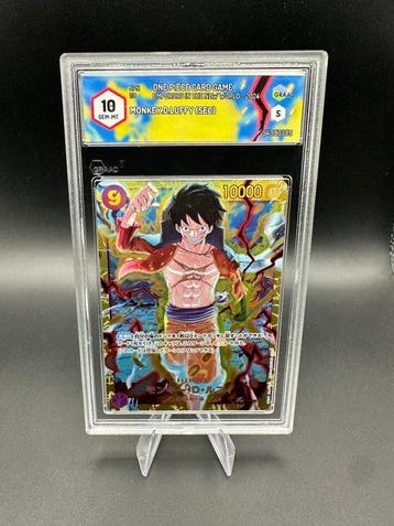 One Piece - 1 Graded card - Monkey D. Luffy Op09-119 Foil,, Nieuw
