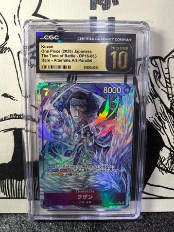 Bandai - 1 Graded card - One Piece - Kuzan, Nieuw