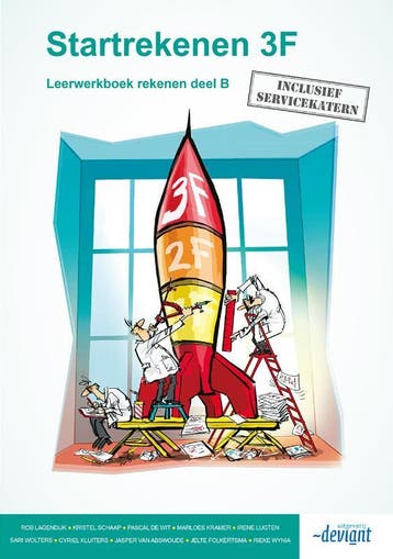 Startrekenen 3F leerwerkboek deel B 9789491699955, Verzenden, Zo goed als nieuw