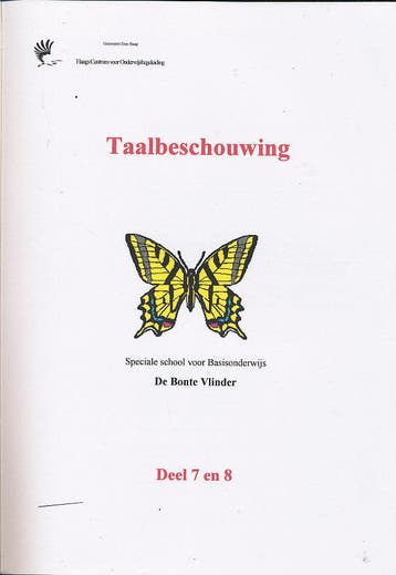 Taalbeschouwing Handleiding deel 7 en 8, Boeken, Verzenden, Nieuw