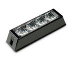 LED Flitser 4 LEDs Blauw | 10-30v |, Verzenden, Nieuw
