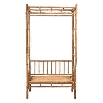 Tuinbank | Gardalux | 116 x 54 x 220 cm (Pergola, Bamboe), Verzenden, Nieuw