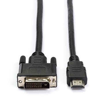 HDMI naar DVI kabel | Nedis | 2 meter, Verzenden, Nieuw