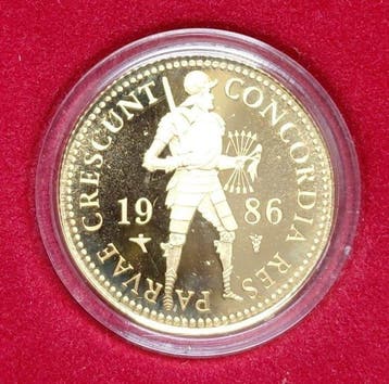 Nederland. Gouden dukaat 1986 (Zonder minimumprijs)