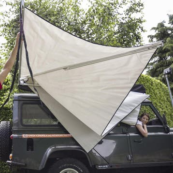 Fiamma Compass 220 Silver-Light Grey, Caravans en Kamperen, Ophalen of Verzenden, Nieuw, Fiamma