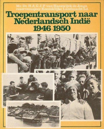 Troepentransport naar Nederlands indie - Jonge, Boeken, Geschiedenis | Vaderland, Verzenden, Gelezen