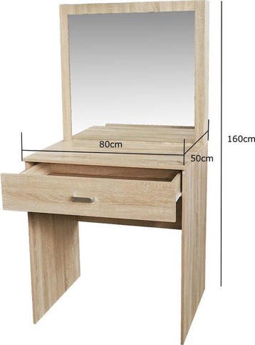 2dekans | Kaptafel make up visagie opmaaktafel bureau -, Ophalen of Verzenden, Zo goed als nieuw