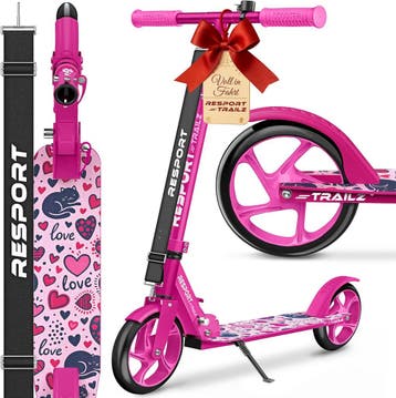 Kinderstep - Verstelbaar - Vouwbaar - Roze - RE:SPORT, Fietsen en Brommers, Steps, Verzenden, Zo goed als nieuw