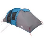 vidaXL Directe Tent Blauw 524 x 232 x 192 cm, Caravans en Kamperen, Tenten, Verzenden, Nieuw, Tot en met 2