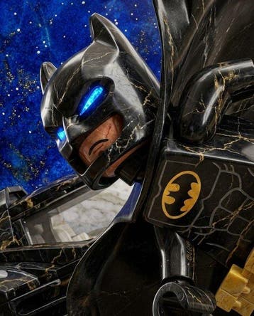Naro - Canvas [L] - Batman - Black Portoro Marble & Cosmic, Nieuw