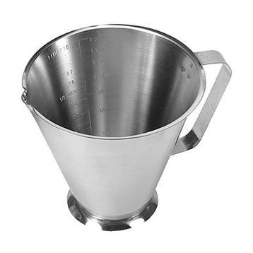 Maatbeker | RVS | Maatverdeling | 0.5L EMGA, Verzenden, Nieuw in verpakking
