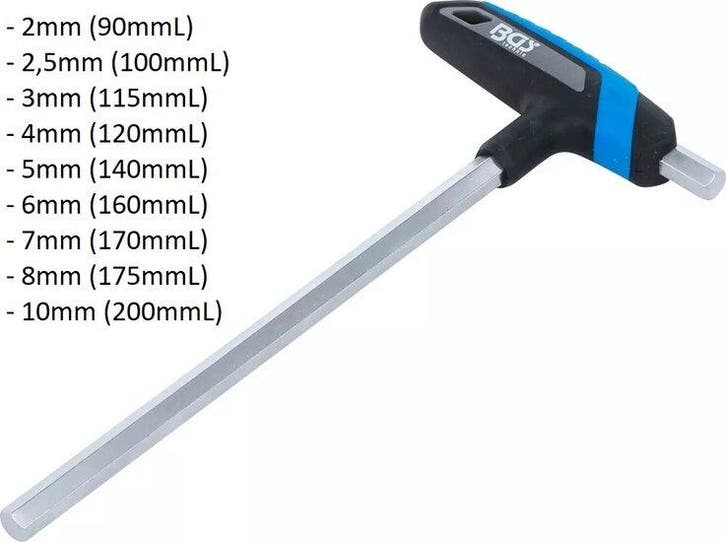 Screwdriver with T-Handle internal Hexagon, Auto diversen, Autogereedschap, Verzenden