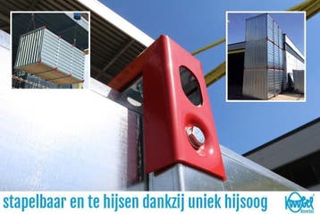 4 meter materiaalcontainer demontabele zelfbouw container