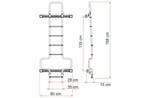 Fiamma Ladder Deluxe DJ Ducato Deep Black, Ophalen of Verzenden, Nieuw