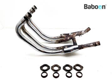 Uitlaat Bochtenset Kawasaki ZR 750 Zephyr 1991-1997 (ZR750, Verzenden, Gebruikt