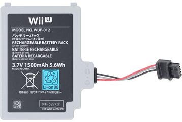 Accu geschikt voor Nintendo Wii U GamePad Controller 1500..., Spelcomputers en Games, Ophalen of Verzenden, Zo goed als nieuw