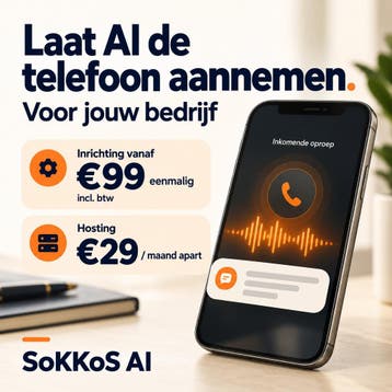 AI-assistent voor je telefoon — inrichting vanaf €99