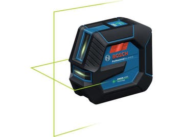Bosch GLL 20-22 G - Lijnlaser - IP65 - Groene laserlijnen, Verzenden, Zo goed als nieuw