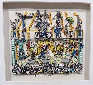 James Rizzi (1950-2011) - High Wire