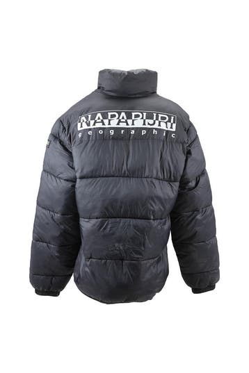 Napapijri Winterjas in maat L Zwart, Napapijri, Verzenden, Zo goed als nieuw, Zwart