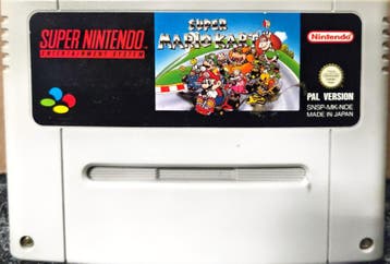 Super Mario Kart (SNES tweedehands game), Ophalen of Verzenden, Zo goed als nieuw
