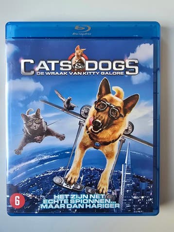 CATS & DOGS THE REVENGE OF KITTY GALORE (BLURAY), Verzenden, Gebruikt