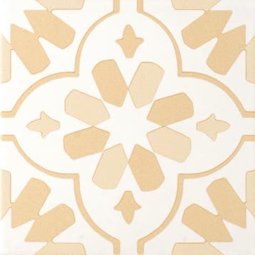 Vloertegel/Wandtegel Terre Decortegel Lamour Airy Geel 20x20, Keramiek, Nieuw, Ophalen of Verzenden, 20 tot 40 cm