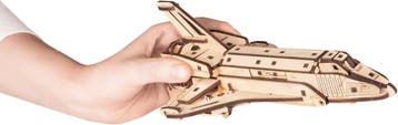 Eco Wood Art Space Shuttle Modelbouw DIY Knutselen, Verzenden, Nieuw