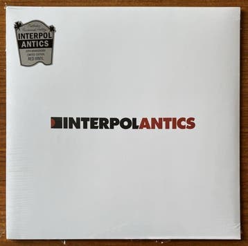 Interpol – Antics 0191401165990 (1-12-Vinyl-LP-Rood), Ophalen of Verzenden, Nieuw in verpakking