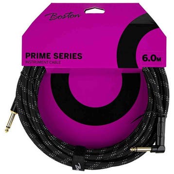 Boston GCRB-60A Prime Series woven jacket instrumentkabel, Ophalen of Verzenden, Nieuw