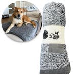 SNUGGLE fleece deken Antraciet 100x75cm (hondenmand), Ophalen of Verzenden, Nieuw, Pluche