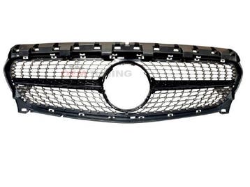 Grille voor CLA-Klasse C117 X117 | Black Diamond Style 16-19, Voor, Mercedes-Benz, Nieuw, Ophalen of Verzenden